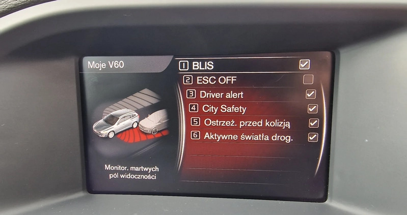 Volvo V60 cena 59999 przebieg: 170000, rok produkcji 2018 z Namysłów małe 466